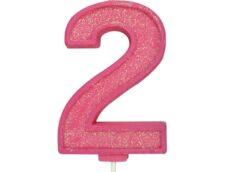 Culpitt Cijferkaars #2 Roze met Glitter