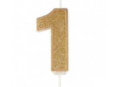 Culpitt Cijferkaars #1 Goud met Glitter