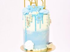 {:nl}babyshower-taart-blauw-drips-fondant-paardje-en-versiering-blauw-en-wit{:}{:en}baby-shower-cake-for-girl-pinkn-hors{:{:}