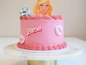 Barbie taart