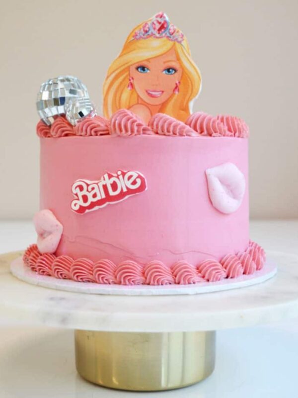 Barbie taart