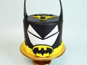 Batman-zwart-geel-taart-Perfect-Pastry