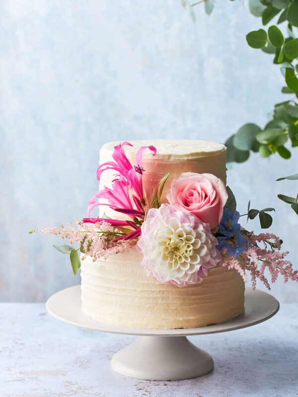 bruidstaart-2-laag-zomer-Perfect-Pastry