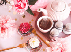 cupcakes-bloemen-rood-wit-high-tea