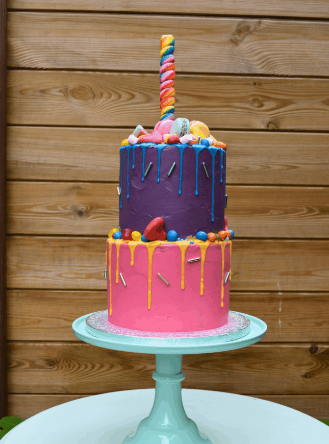 Drip-Candy-Taart- Drip Candy Taart