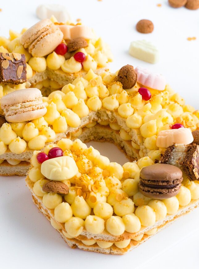 Sinterklaas-letter-taart