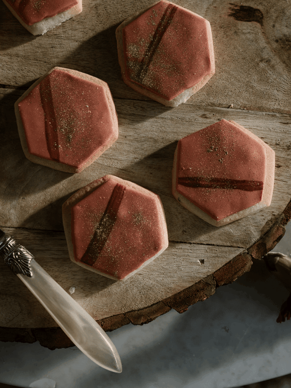 Fondant-koekjes-goud