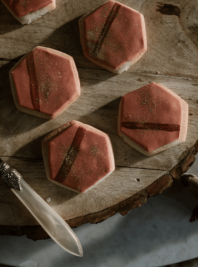 Fondant-koekjes-goud