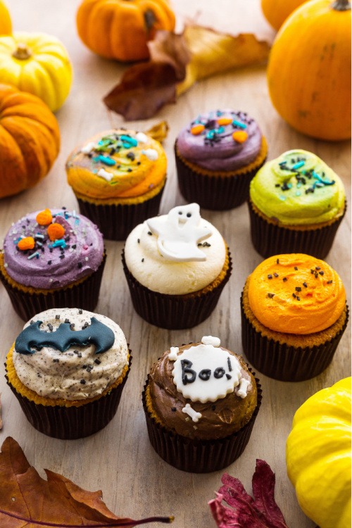 Halloween cupcakes box