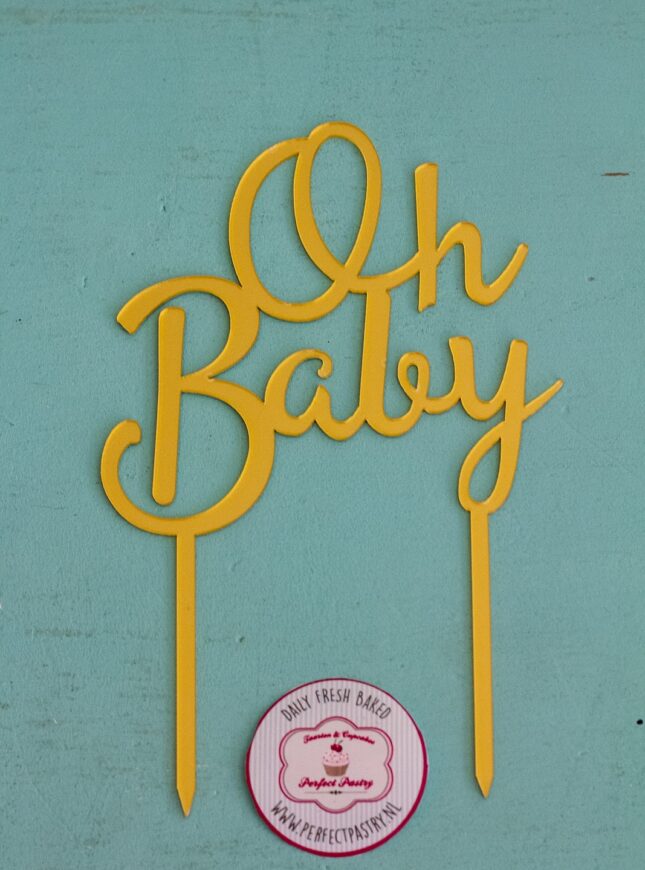 IMG_5078 Taart topper oh baby