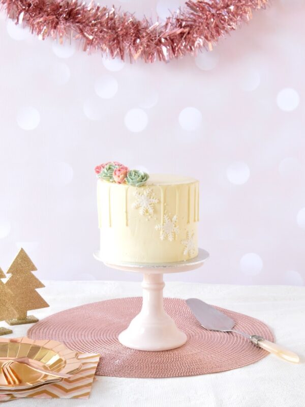 witte-drip-kerst-taart