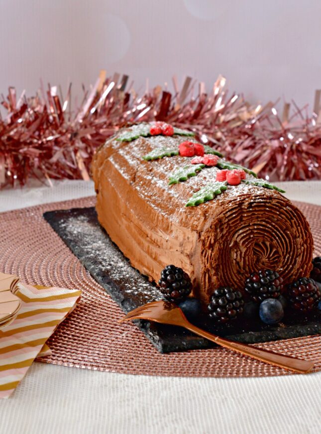 La-Bûche-de-Noël, kerst-stronk