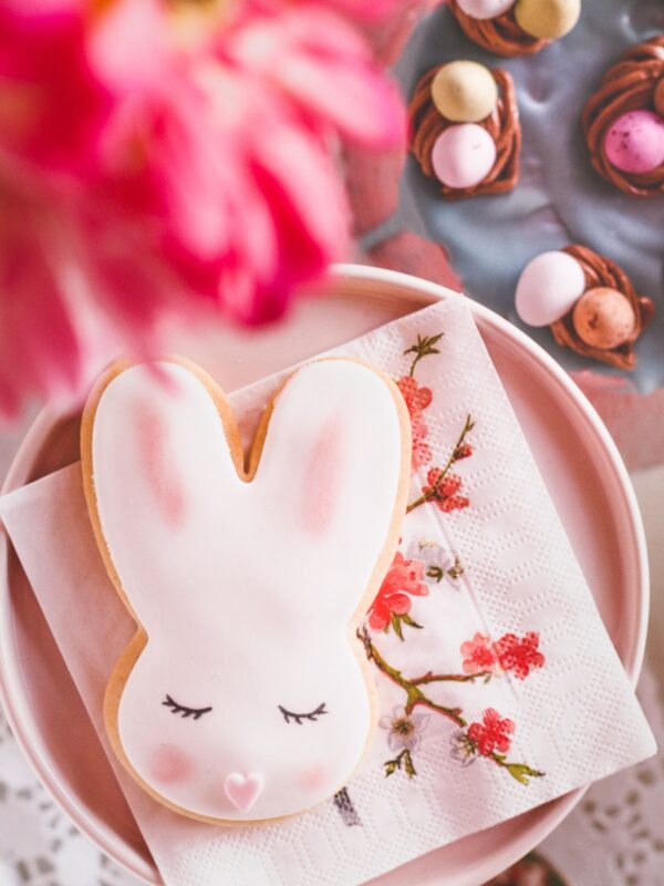 easter bunny cookies