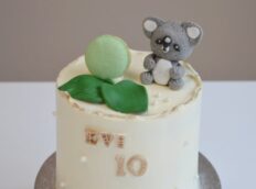 Panda-taart-fondant-figuur