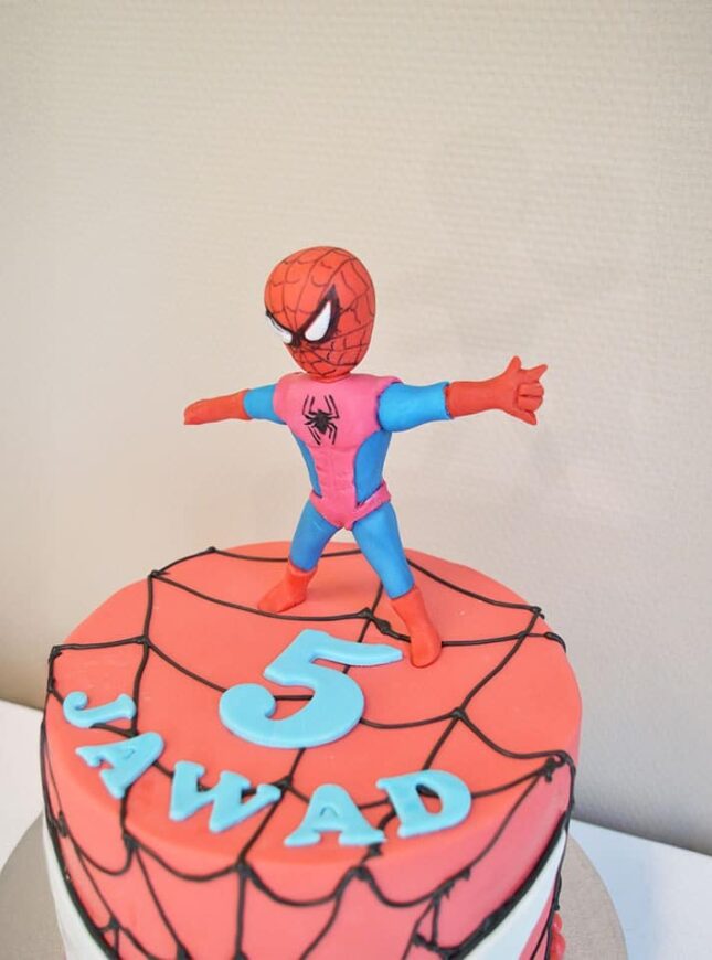 Spiderman-taart-2 Spiderman-taart-2