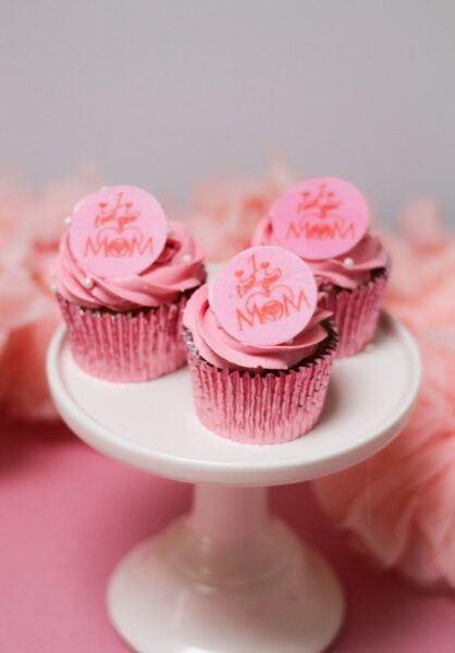 moederdag-cupcake-roze