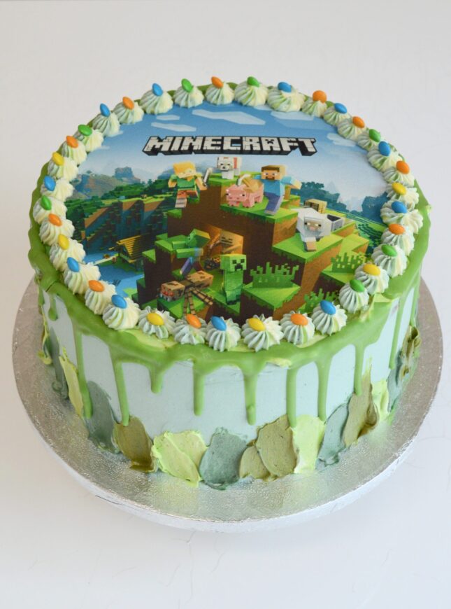 minecraft-taart-2D-kindertaart-scaled